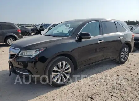 ACURA MDX TECHNO 2016 vin 5FRYD3H43GB005607 from auto auction Copart