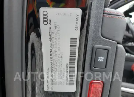 AUDI S4 PREMIUM 2018 vin WAUB4AF40JA003938 from auto auction Copart