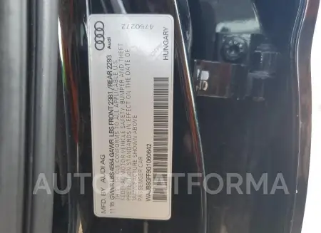 AUDI A3 PREMIUM 2016 vin WAUB8GFF9G1060642 from auto auction Copart