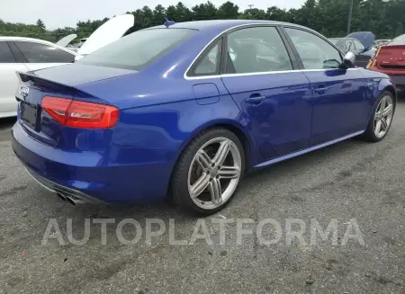 AUDI S4 PRESTIG 2015 vin WAUKGBFL4FA026036 from auto auction Copart