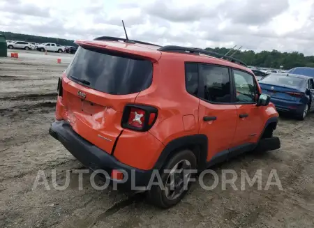 JEEP RENEGADE S 2017 vin ZACCJAAB7HPF24624 from auto auction Copart