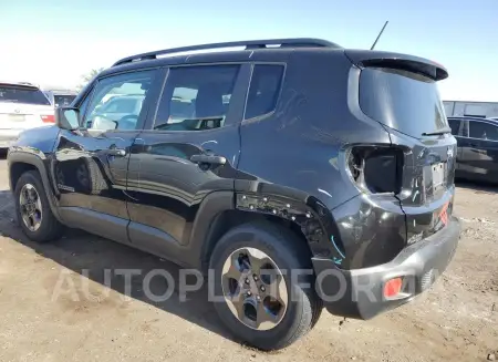 JEEP RENEGADE S 2017 vin ZACCJAAH2HPF75596 from auto auction Copart