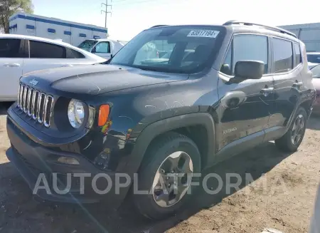 JEEP RENEGADE S 2017 vin ZACCJAAH2HPF75596 from auto auction Copart