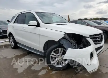 MERCEDES-BENZ ML 350 2015 vin 4JGDA5JB3FA484711 from auto auction Copart