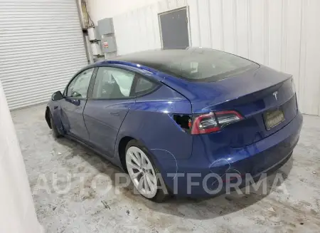 TESLA MODEL 3 2022 vin 5YJ3E1EA3NF370468 from auto auction Copart