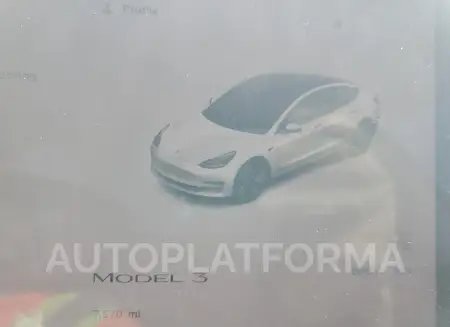 TESLA MODEL 3 2023 vin 5YJ3E1EA5PF627441 from auto auction Copart