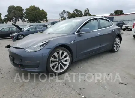 TESLA MODEL 3 2018 vin 5YJ3E1EA7JF060589 from auto auction Copart