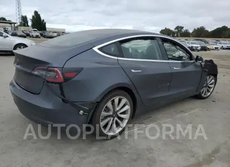 TESLA MODEL 3 2018 vin 5YJ3E1EA7JF060589 from auto auction Copart