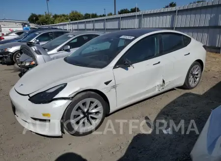 Tesla Model 3 2021 2021 vin 5YJ3E1EA7MF089627 from auto auction Copart