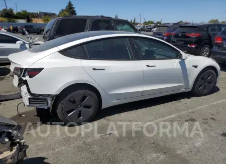 TESLA MODEL 3 2022 vin 5YJ3E1EA8NF376380 from auto auction Copart