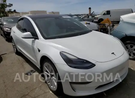 TESLA MODEL 3 2021 vin 5YJ3E1EB2MF004136 from auto auction Copart