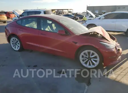 TESLA MODEL 3 2022 vin 5YJ3E1EB3NF305144 from auto auction Copart