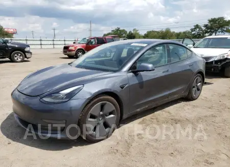 TESLA MODEL 3 2021 vin 5YJ3E1EB5MF923838 from auto auction Copart