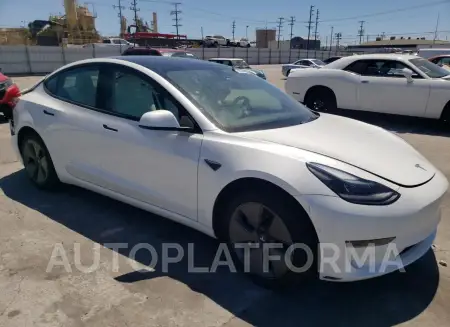 TESLA MODEL 3 2022 vin 5YJ3E1EB6NF270308 from auto auction Copart