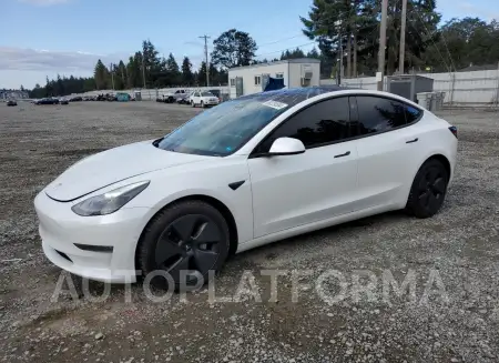 Tesla Model 3 2021 2021 vin 5YJ3E1EB7MF999027 from auto auction Copart