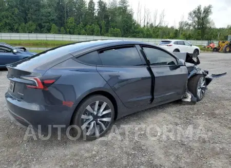 TESLA MODEL 3 2024 vin 5YJ3E1EBXRF766346 from auto auction Copart