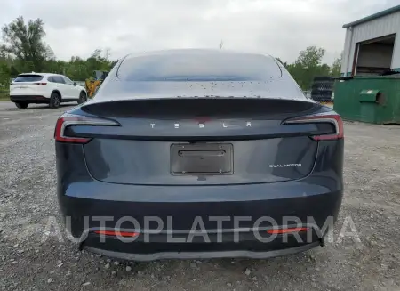 TESLA MODEL 3 2024 vin 5YJ3E1EBXRF766346 from auto auction Copart