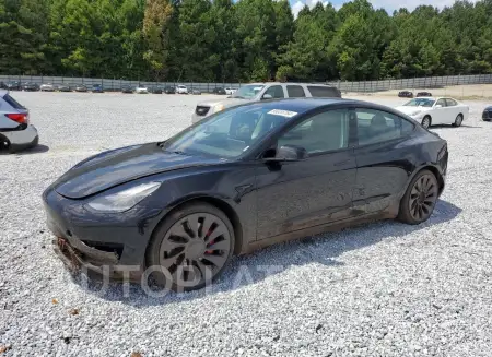 Tesla Model 3 2021 2021 vin 5YJ3E1EC1MF034723 from auto auction Copart