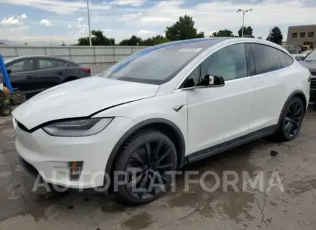 Tesla Model X 2020 2020 vin 5YJXCBE24LF297355 from auto auction Copart