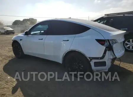 TESLA MODEL Y 2021 vin 5YJYGDEE0MF275109 from auto auction Copart