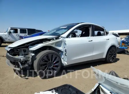 Tesla Model Y 2020 2020 vin 5YJYGDEF7LF003566 from auto auction Copart