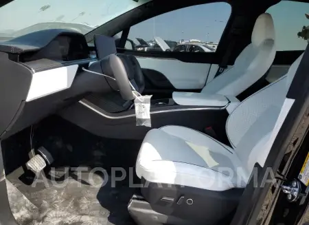 TESLA MODEL X 2022 vin 7SAXCBE65NF341016 from auto auction Copart