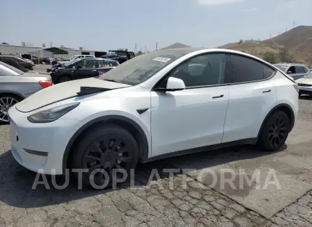 TESLA MODEL Y 2023 vin 7SAYGAEE0PF586447 from auto auction Copart