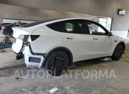 TESLA MODEL Y 2023 vin 7SAYGAEE8PF589287 from auto auction Copart