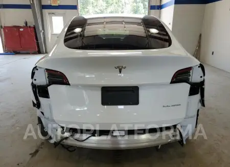 TESLA MODEL Y 2022 vin 7SAYGDEE0NF310591 from auto auction Copart