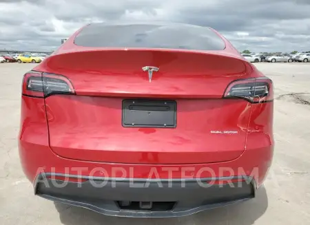 TESLA MODEL Y 2022 vin 7SAYGDEE3NA002036 from auto auction Copart