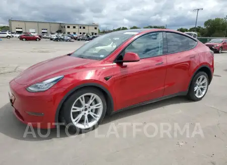 Tesla Model Y 2022 2022 vin 7SAYGDEE3NA002036 from auto auction Copart