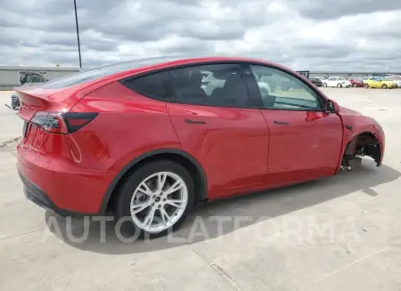 TESLA MODEL Y 2022 vin 7SAYGDEE3NA002036 from auto auction Copart