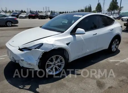 Tesla Model Y 2022 2022 vin 7SAYGDEE6NF315276 from auto auction Copart