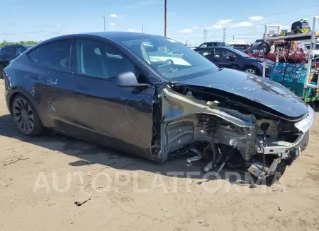 TESLA MODEL Y 2024 vin 7SAYGDEF3RF039900 from auto auction Copart