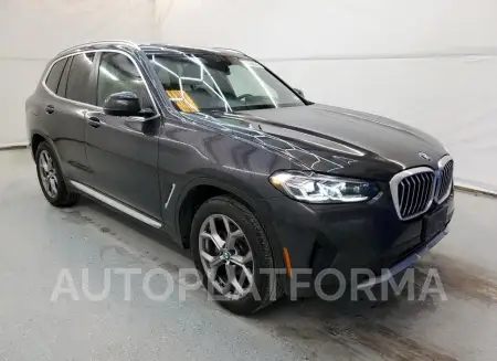 BMW X3 SDRIVE3 2024 vin 5UX43DP01R9V76791 from auto auction Copart