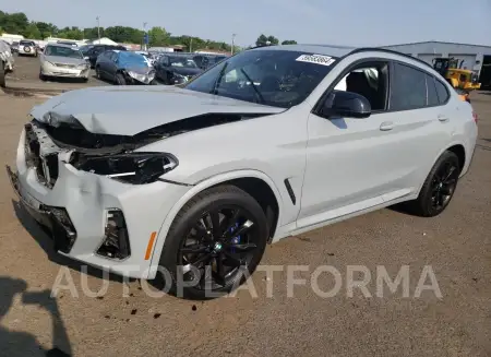 BMW X4 M40I 2022 vin 5UX43DT04N9K73391 from auto auction Copart