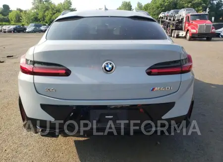 BMW X4 M40I 2022 vin 5UX43DT04N9K73391 from auto auction Copart