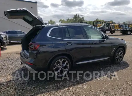 BMW X3 XDRIVE3 2023 vin 5UX53DP08P9T00108 from auto auction Copart