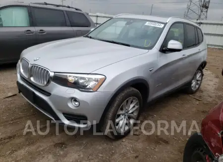 BMW X3 xDrive 2017 2017 vin 5UXWX9C36H0T21549 from auto auction Copart