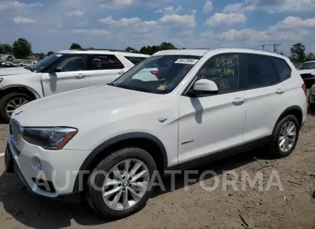 BMW X3 xDrive 2017 2017 vin 5UXWX9C38H0W70986 from auto auction Copart