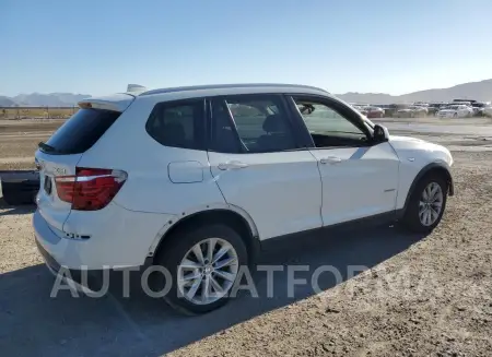 BMW X3 XDRIVE2 2015 vin 5UXWX9C55F0D45584 from auto auction Copart