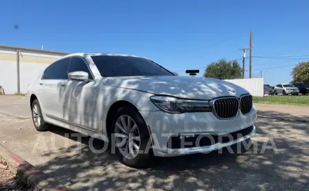 BMW 740 I 2018 vin WBA7E2C50JG742505 from auto auction Copart