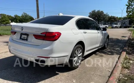 BMW 740 I 2018 vin WBA7E2C50JG742505 from auto auction Copart