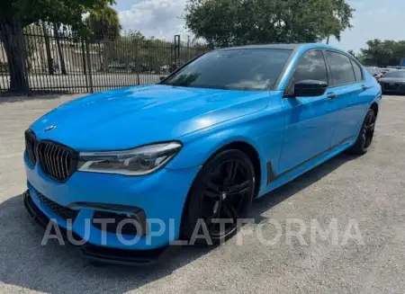 BMW 750 I 2017 vin WBA7F0C34HGM22159 from auto auction Copart