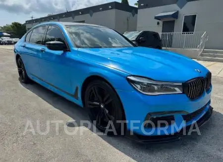 BMW 750 I 2017 vin WBA7F0C34HGM22159 from auto auction Copart