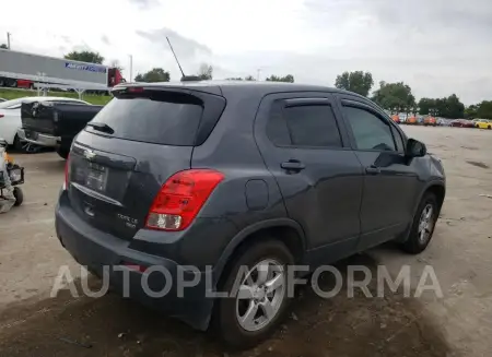 CHEVROLET TRAX LS 2016 vin 3GNCJNSB3GL246227 from auto auction Copart