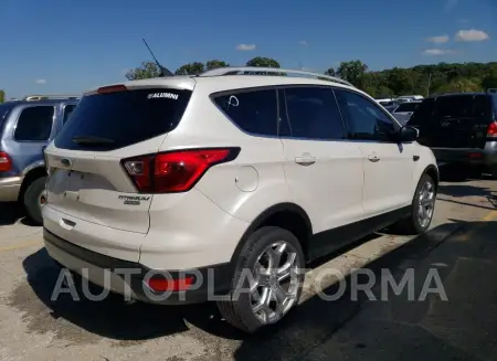 FORD ESCAPE TIT 2019 vin 1FMCU0J95KUA34960 from auto auction Copart