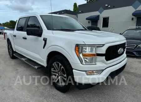 FORD F150 SUPER 2021 vin 1FTEW1CP7MFB24627 from auto auction Copart