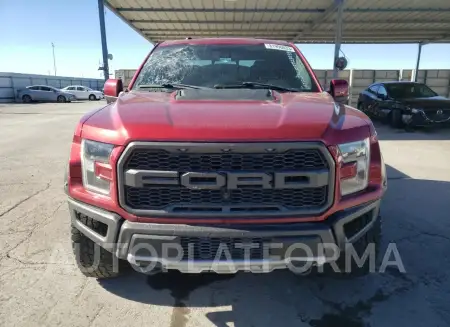 FORD F150 RAPTO 2018 vin 1FTFW1RG0JFD28239 from auto auction Copart