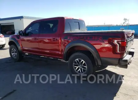 FORD F150 RAPTO 2018 vin 1FTFW1RG0JFD28239 from auto auction Copart